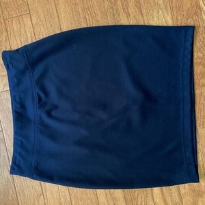 Petite Blue stretchy skirt
